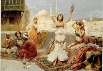 unknow artist Arab or Arabic people and life. Orientalism oil paintings 126 oil painting image